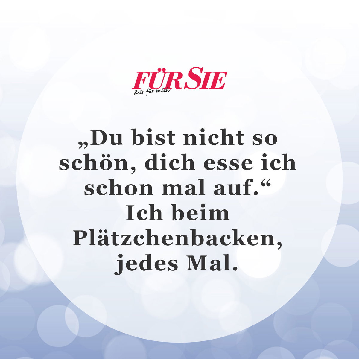 Unser Spruch des Tages für den 24. Dezember
