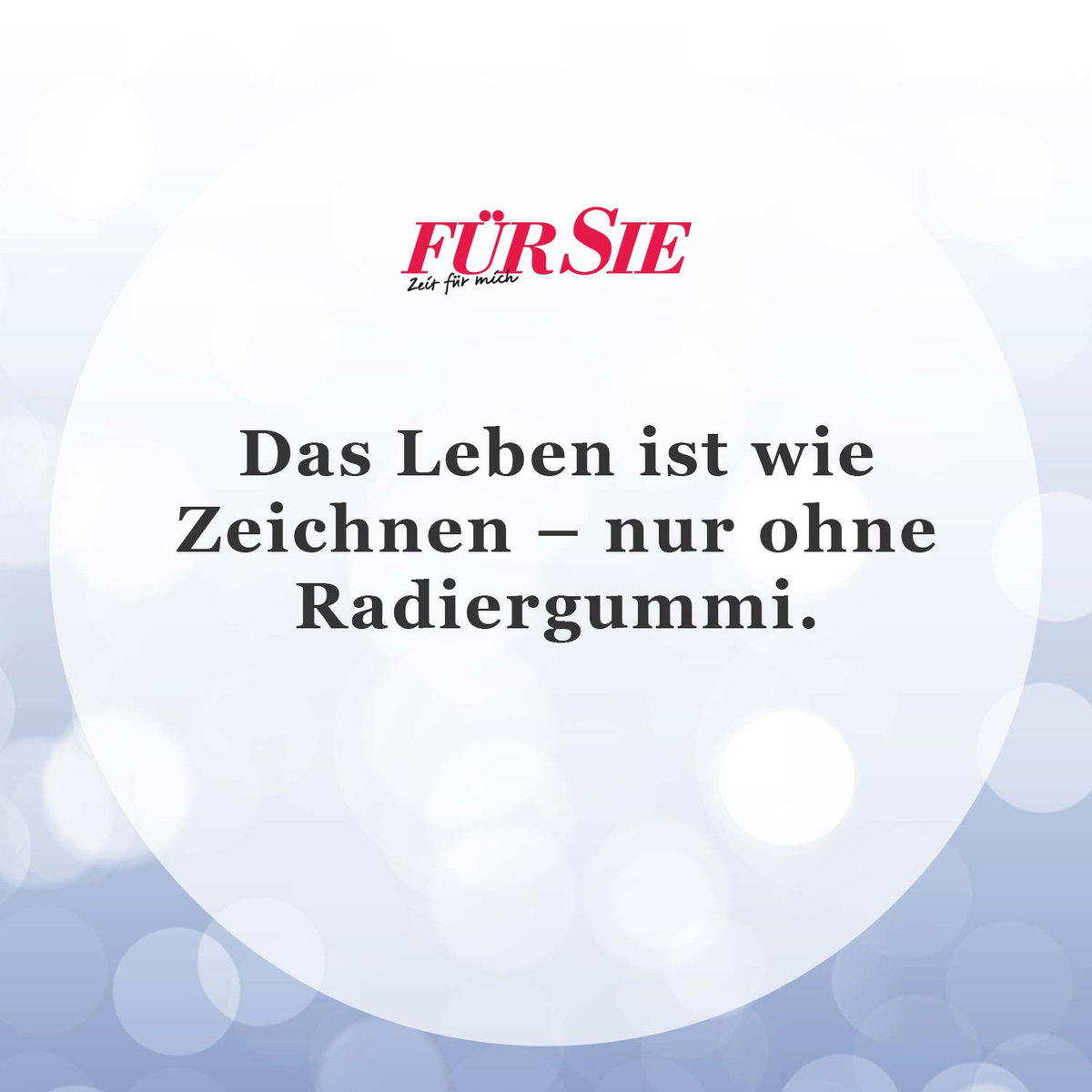 Spruch des Tages 24. Oktober