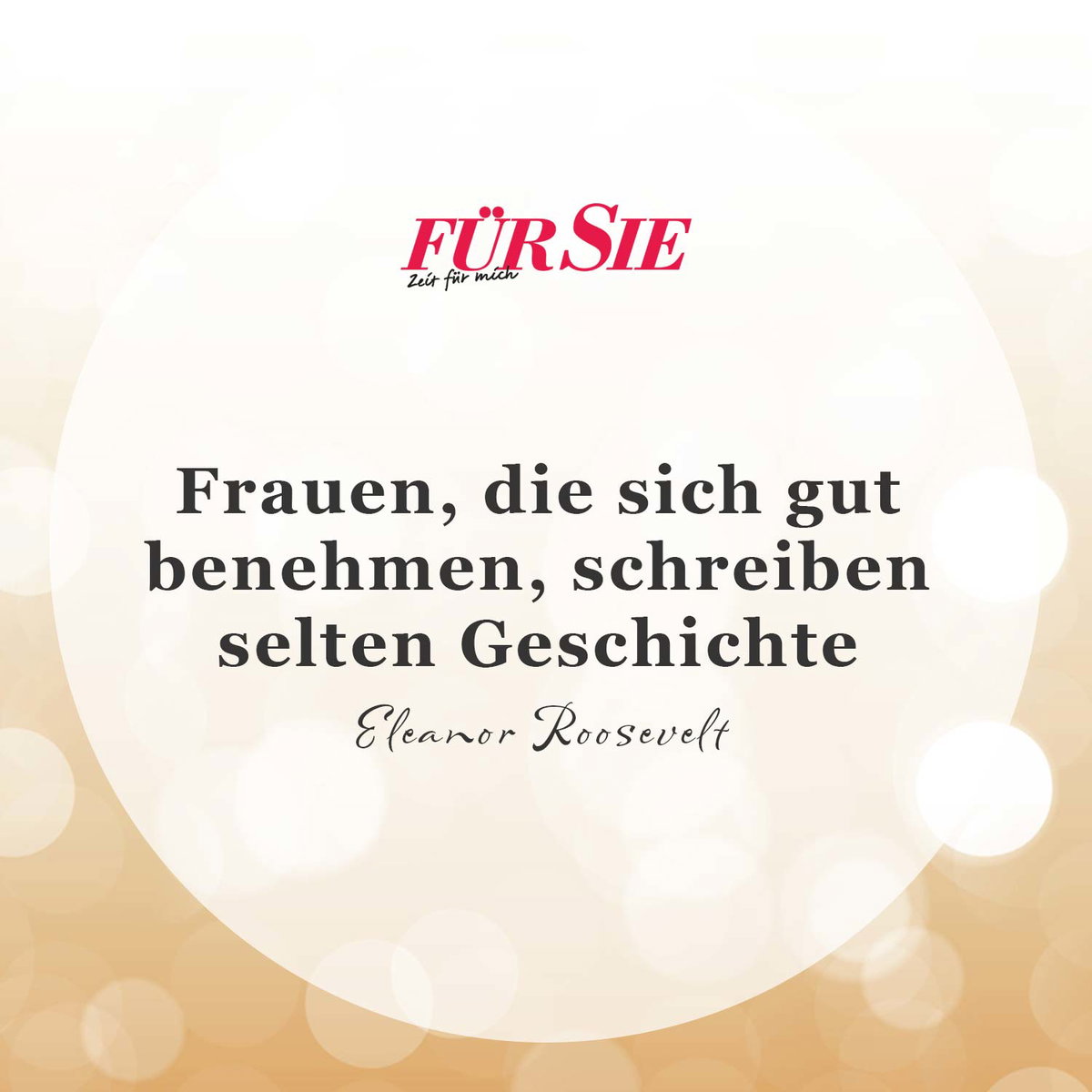Unser Spruch des Tages für den 25. September