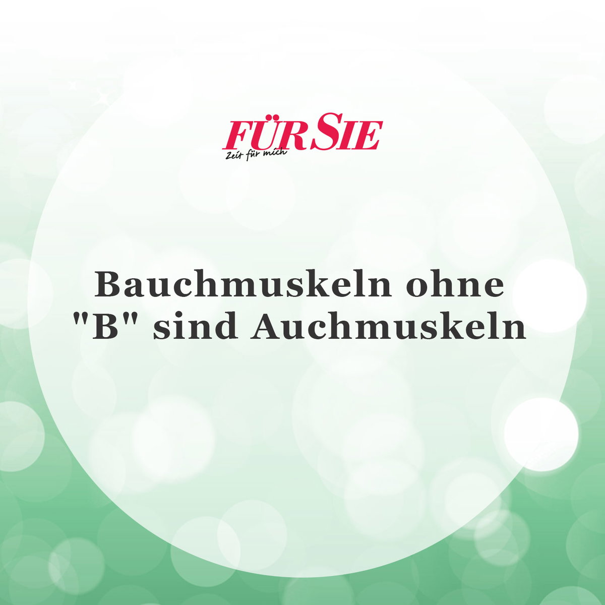 Spruch des Tages für den 27. April