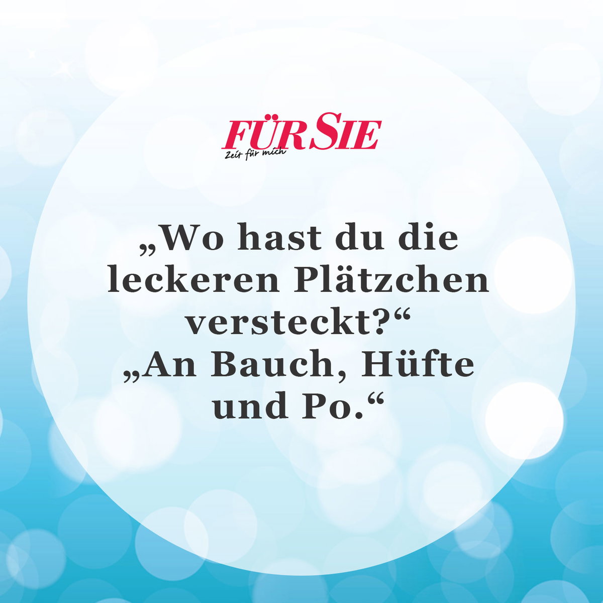 Unser Spruch des Tages für den 26. Dezember