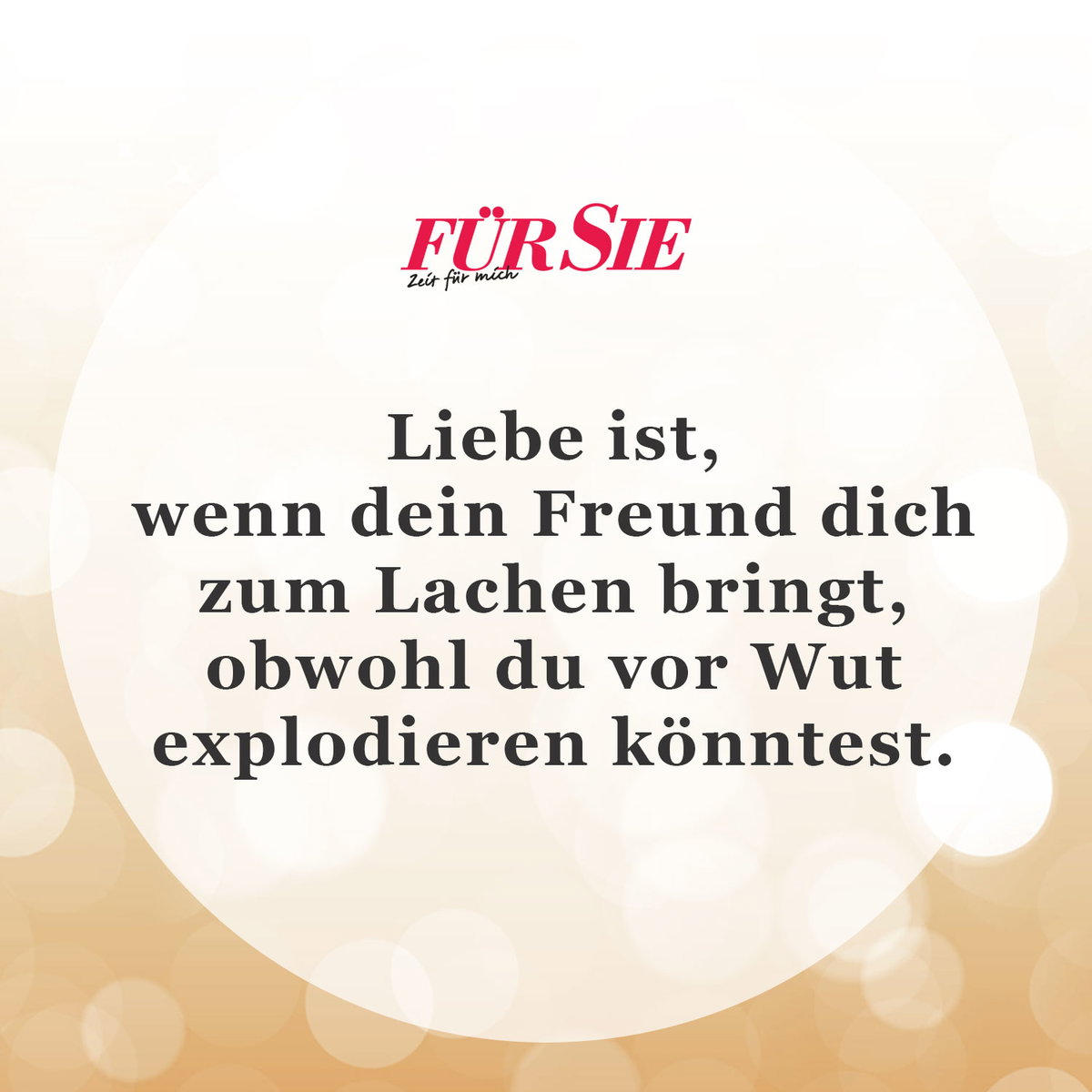 Spruch des Tages für den 3. April