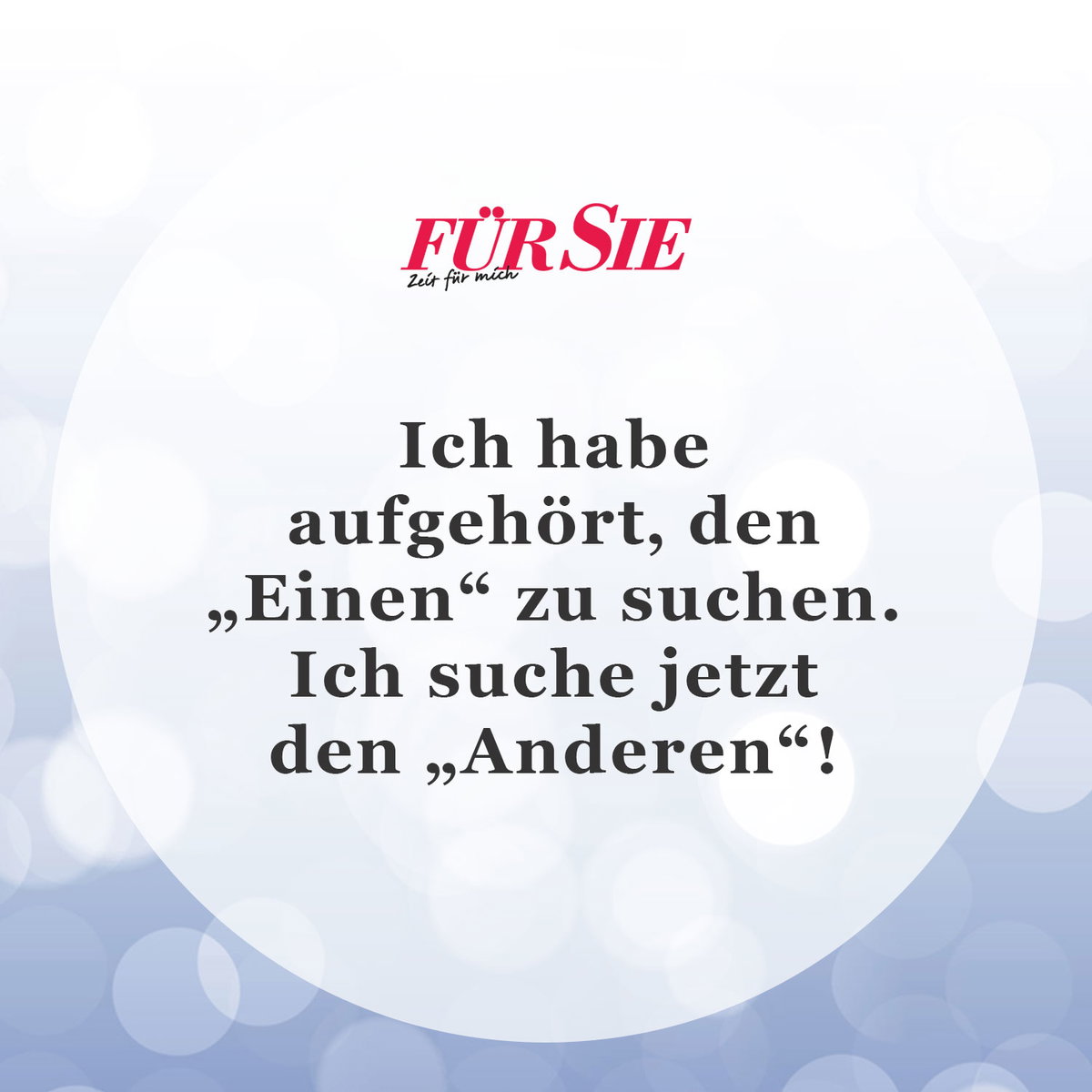 Spruch des Tages für den März