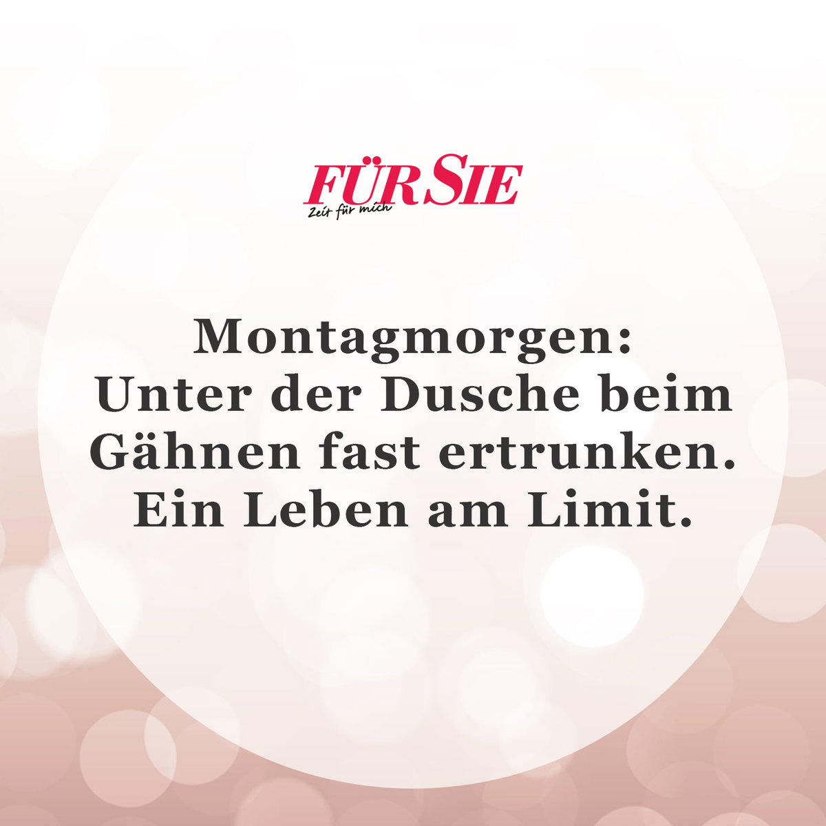 Spruch des Tages für den 30. März