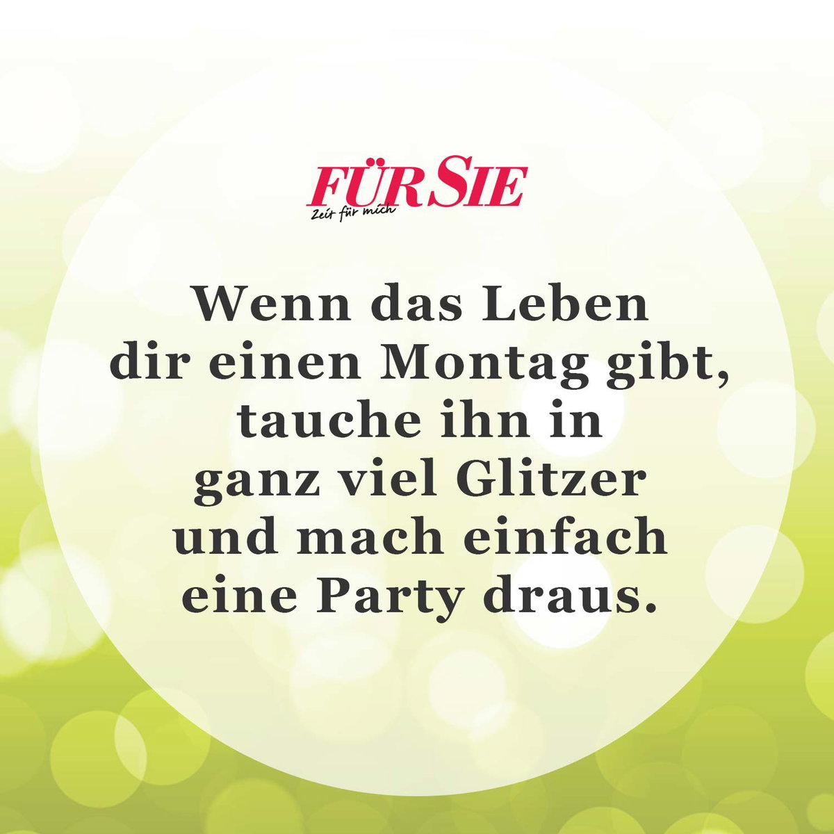 Unser Spruch des Tages für den 30. September