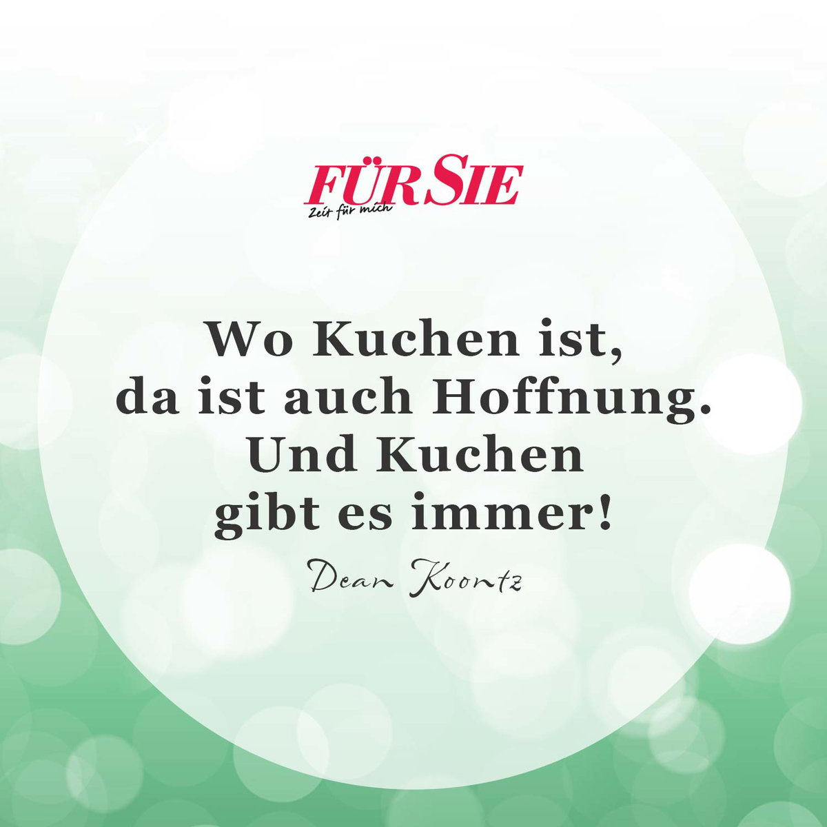 Spruch des Tages 4. Oktober