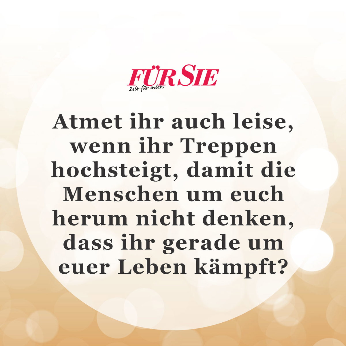 Der Spruch des Tages für den Januar