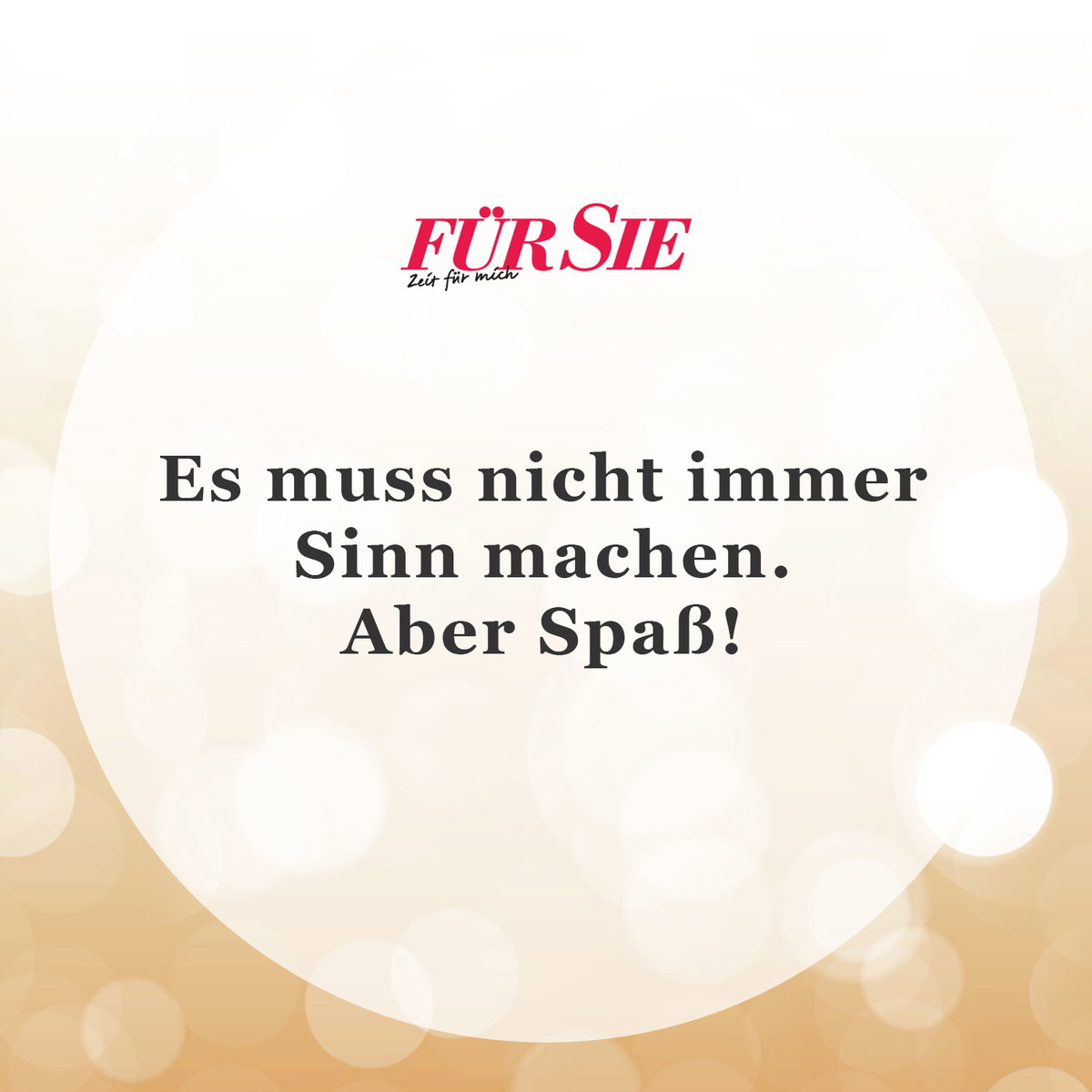 Spruch des Tages für den März