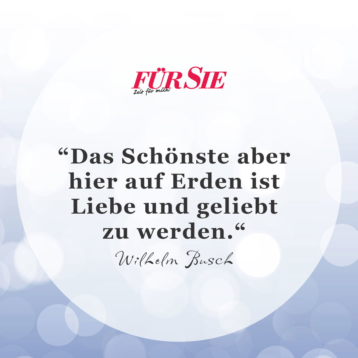 Spruch des Tages für den 7. April