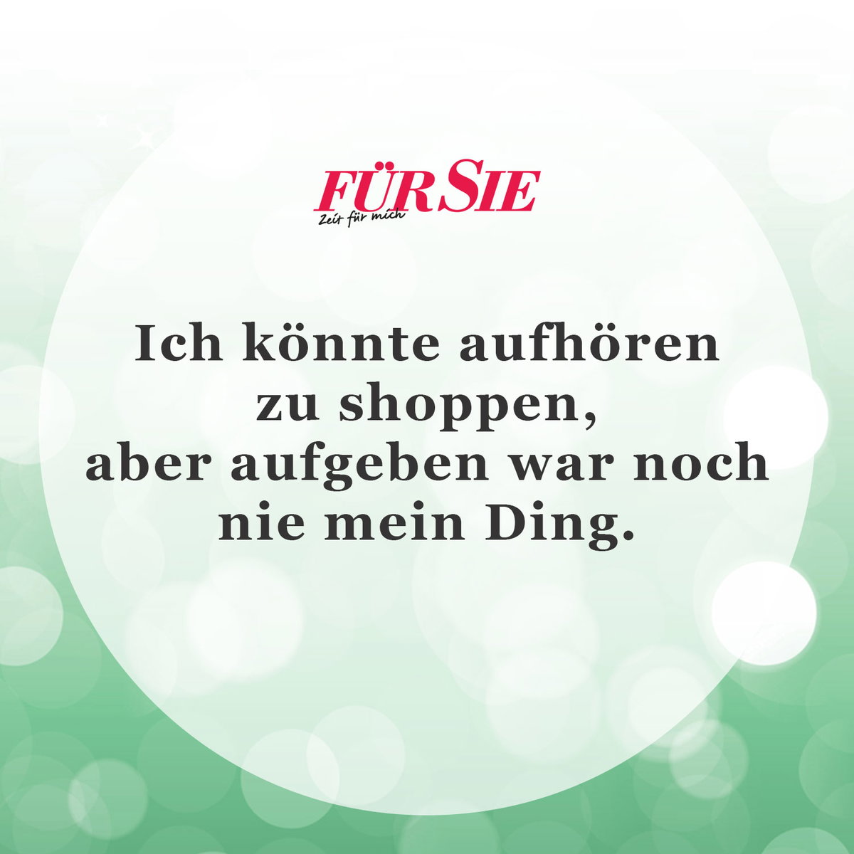 Unser Spruch des Tages für den 7. Dezember