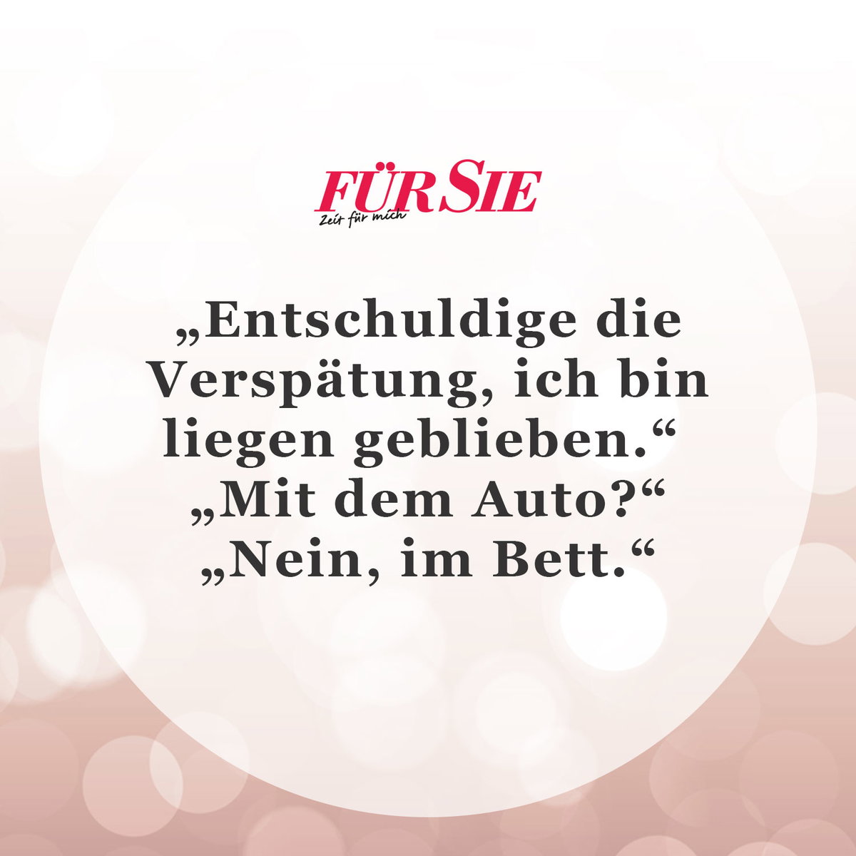 Spruch des Tages 08.01.2015