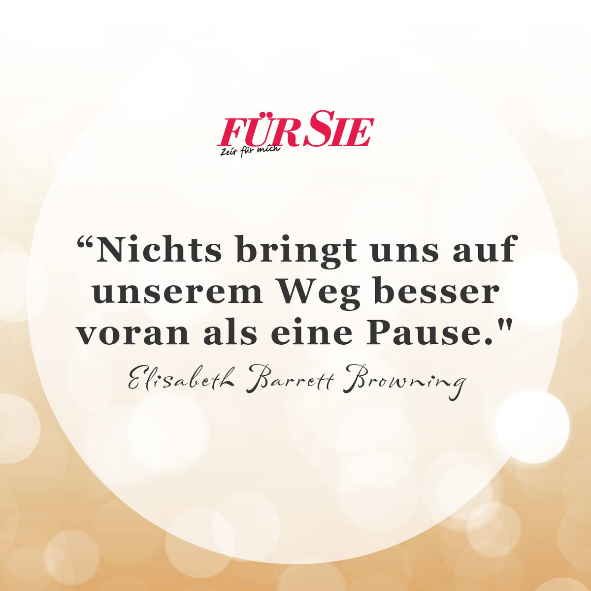 Unser Spruch des Tages für den 8. Mai