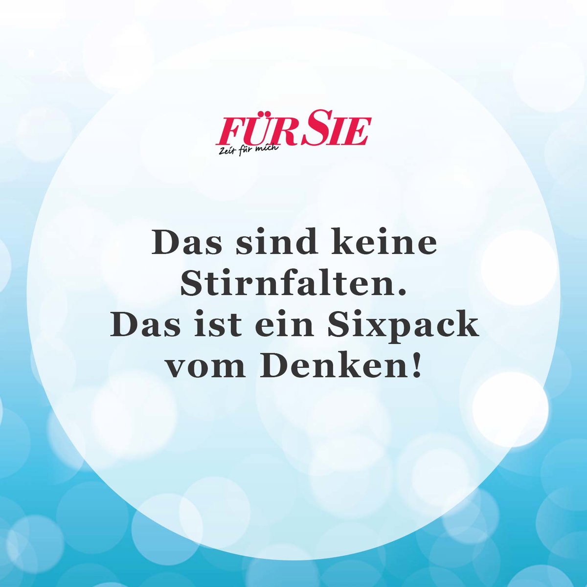Spruch des Tages 8. Oktober