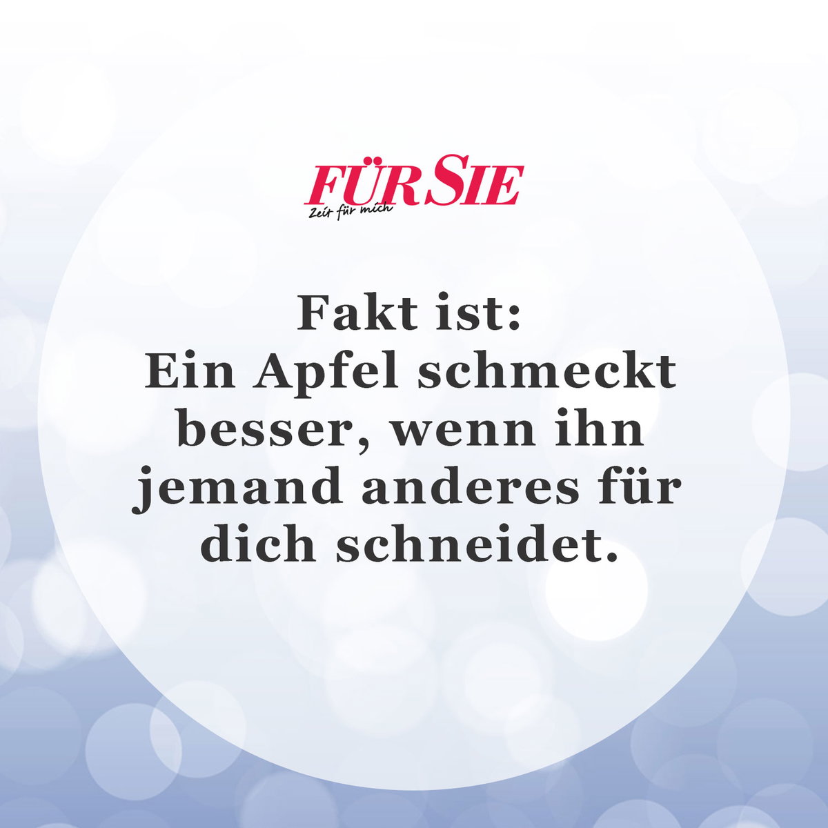 Der Spruch des Tages für den Januar