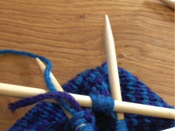 Step 21 Strickanleitung Ringelmütze