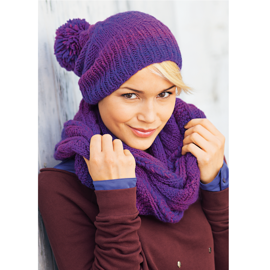 Strickanleitung: Mütze und Loop-Schal