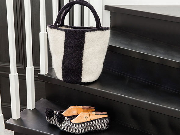 Strickanleitung Shopper Hausschuhe