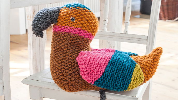 Bunter Vogel