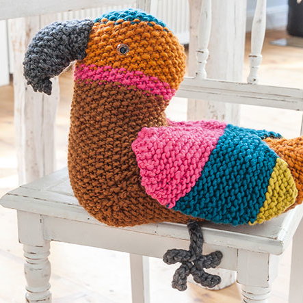 Strickanleitung Vogel