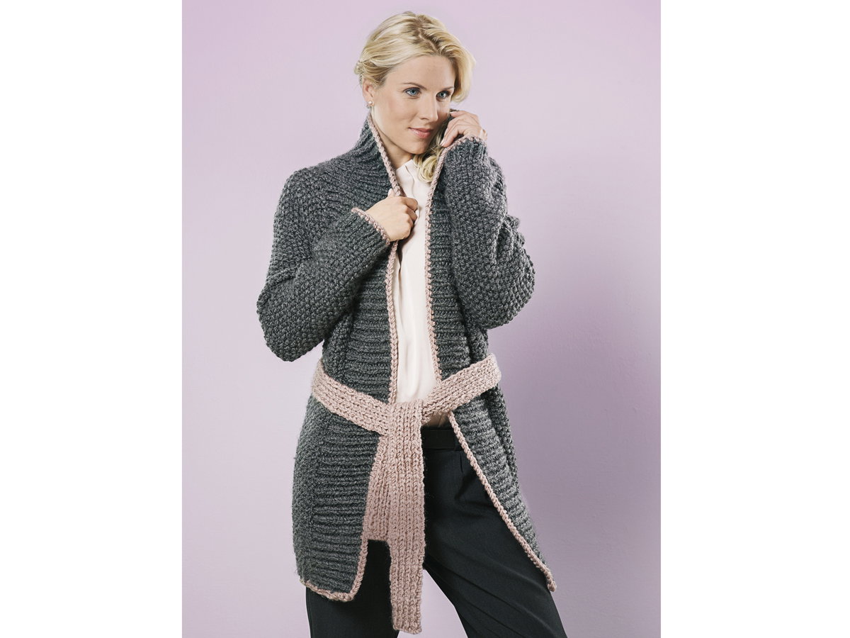 Perlmuster-Cardigan