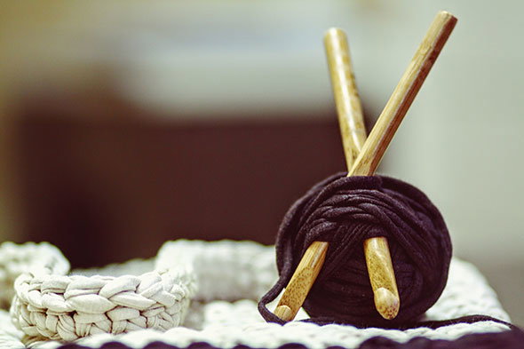 Stricken Stricknadeln