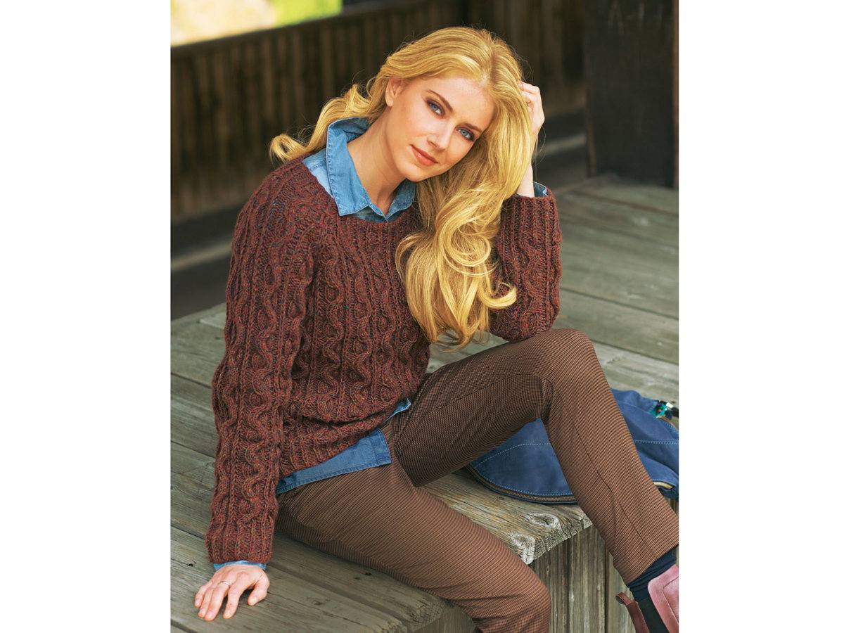 Strickpulli Raglan