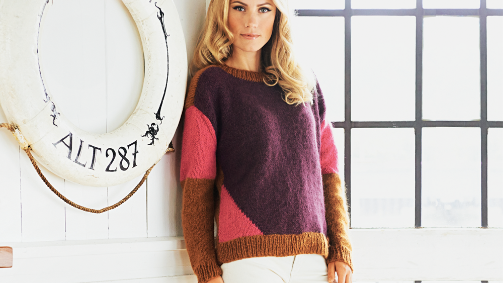 Strickpullover "Farbenspiel"