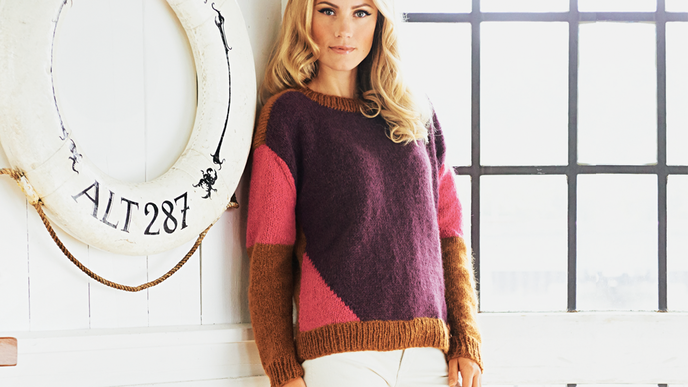 Strickpullover "Farbenspiel"