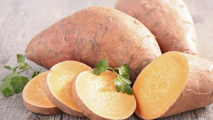 Vitaminreiche Süßkartoffel