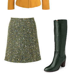 Susanns Faustregeln: Grüntöne, Look 1