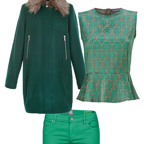 Susanns Faustregeln: Grüntöne, Look 2