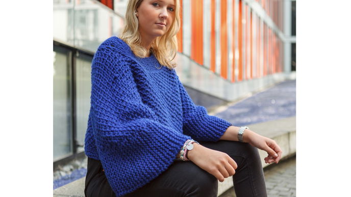 Royalblauer Swoncho