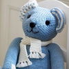 Teddy stricken: Kuscheltier aus feiner Merinowolle selbst machen