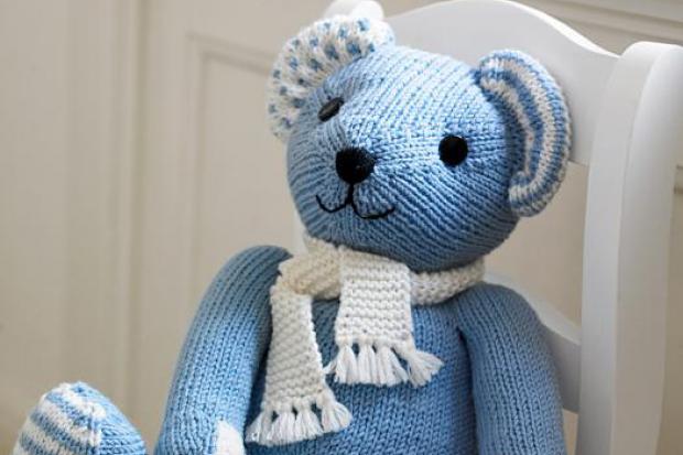 Teddy stricken