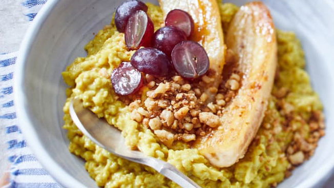Goldene-Milch-Porridge