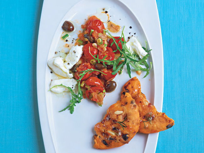 Tomaten-Oliven-Ragout