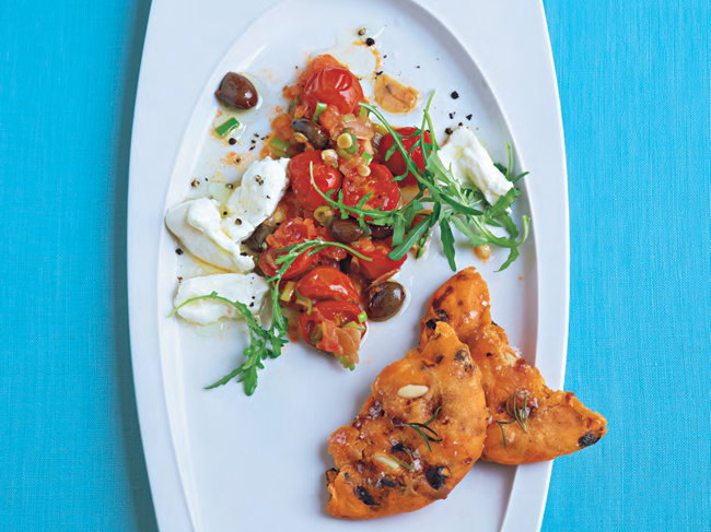 Tomaten-Oliven-Ragout