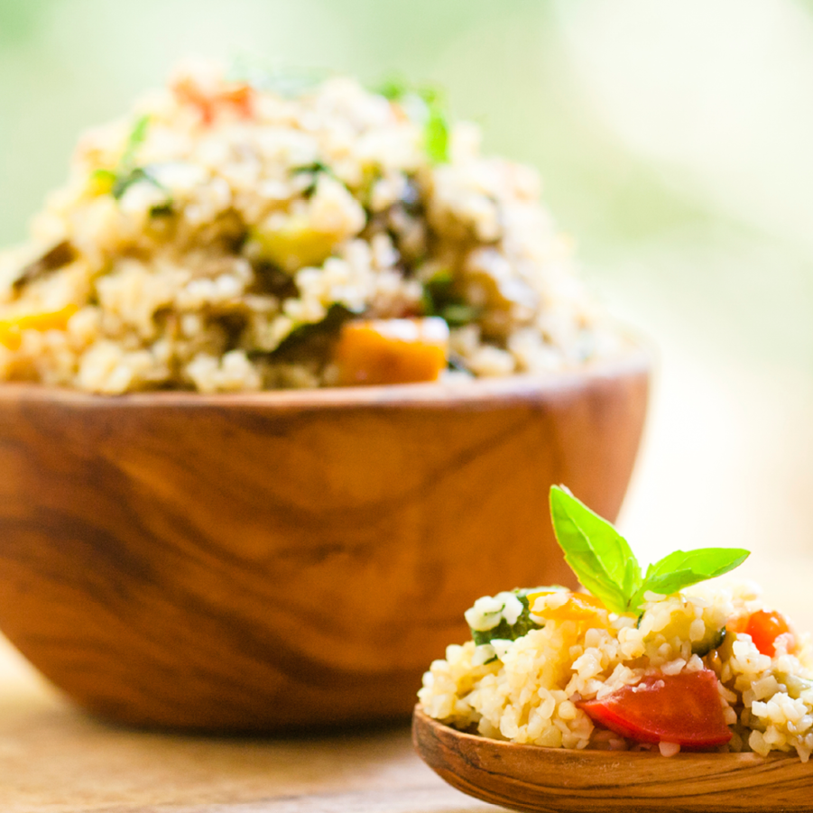 Bulgur mit Gemüse