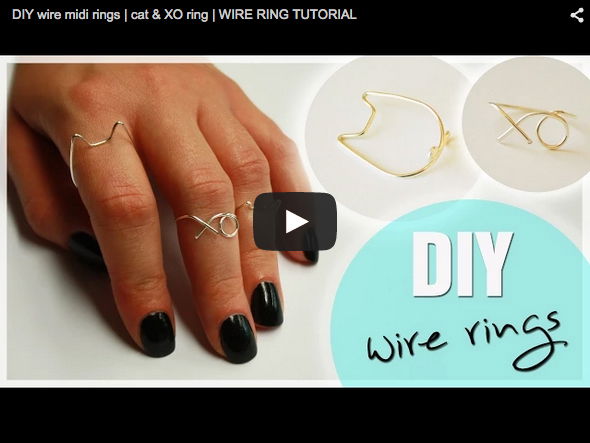 Video-Vorschau: Fingerringe selber machen