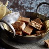 Vollmilch-Erdnuss-Fudge