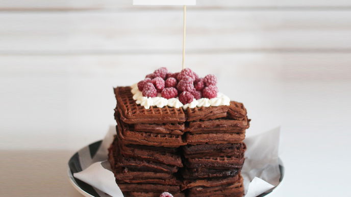 Rezept für Chai-Latte-Waffeln