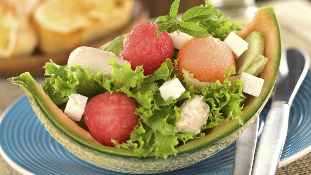 Asia-Melonensalat