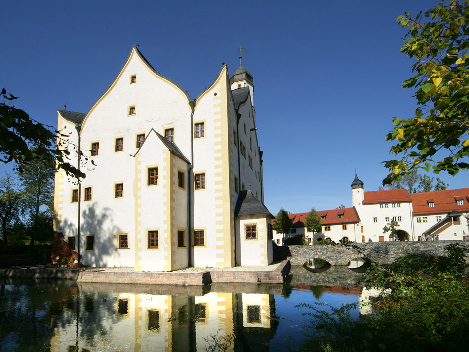 Wasserschloß Klaffenbach Außenansicht