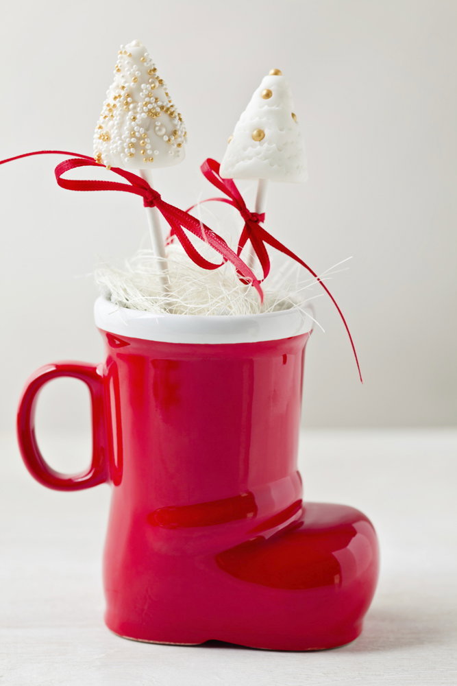Weihnachtliche Cakepops