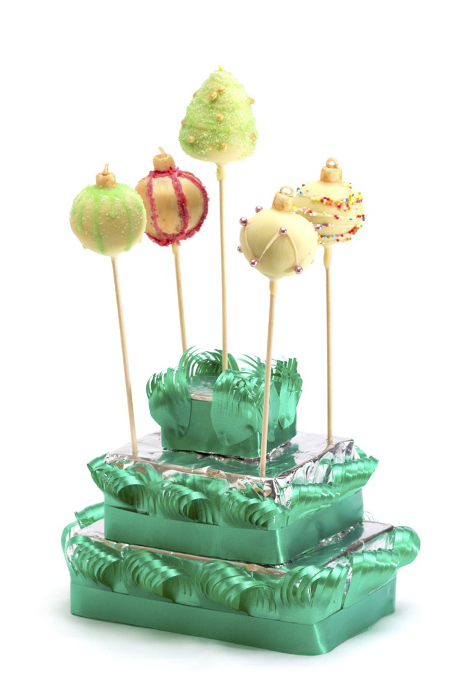 Weihnachtliche Cakepops
