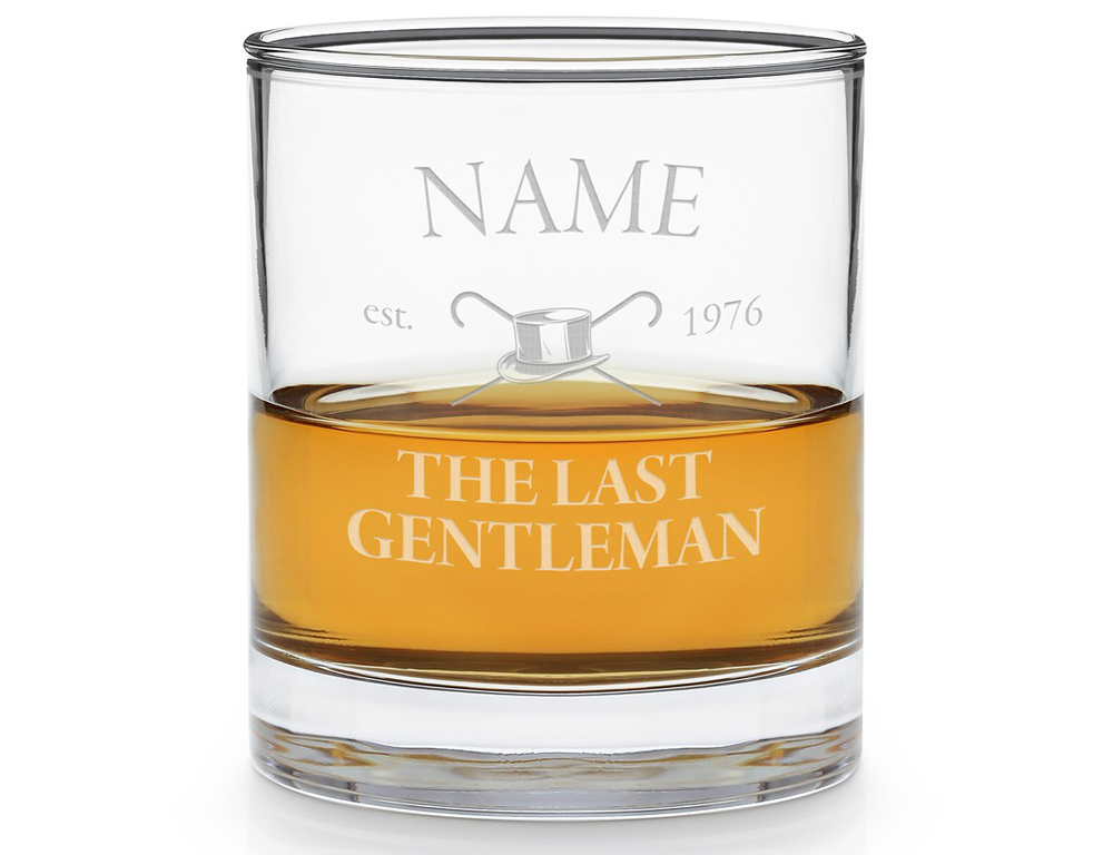 Whisky-Glas mit Gravur