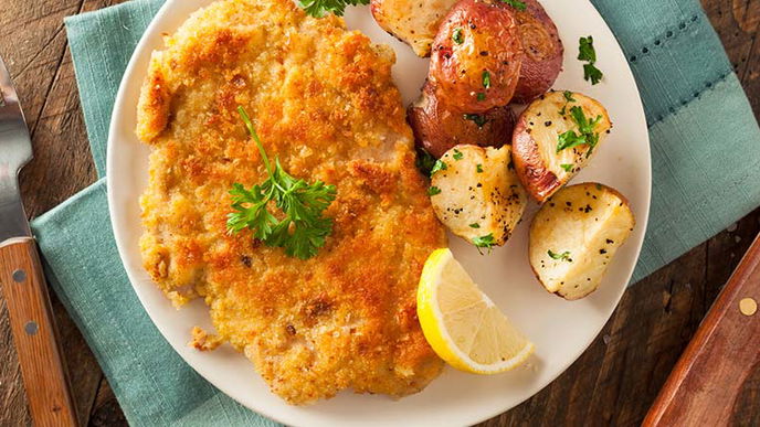 Schnitzel zubereiten