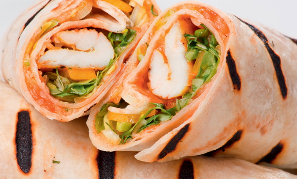 Wraps - So machen Sie sich leckere Wraps ganz einfach selbst