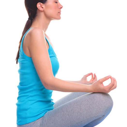 Yoga Übung Meditation
