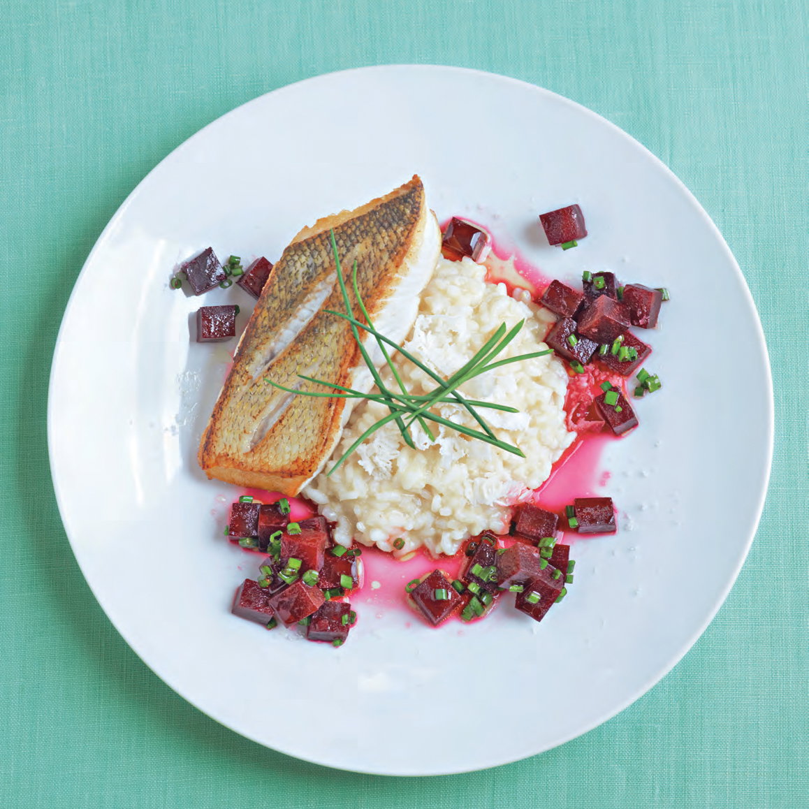 Zanderfilet mit Meerrettich-Risotto - Das leckere Rezept finden Sie hier bei uns